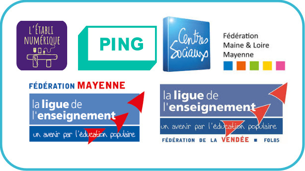 ensemble des logos des structures du bureau